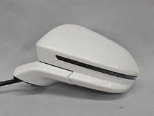 15-19 Lincoln MKC Left Driver Power Folding Blind Spot Side View Mirror White picture