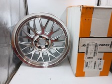 PETROL P4C 1088 18x8 SILVER MACHINED FACE LIP WHEEL RIM 5x110 +40mm HUB 72.1mm picture