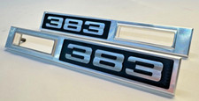 1969 Chevy Chevelle '383' Emblem Side Marker Light Bezel Front Fender picture