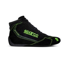 Race Racing Rally Shoes Sparco SLALOM MY2022 (FIA SFI) black green - size 40 picture