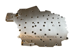 BILLET CHANNEL PLATE, 45RFE, 5-45RFE, 66RFE, 68RFE UP TO 2018 picture