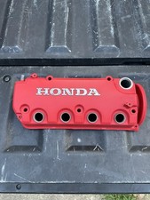 1996-2000 OEM HONDA CIVIC D16Y8 VALVE COVER WRINKLE RED FINISH picture