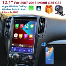 12.1Inch Androind 13 Car GPS Navi for Infiniti G25 G37 2004-2013 Stereo 64G BT picture