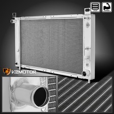 Fits 1999-2004 Chevy Silverado Sierra 1500 4.3L V6 1 Row Core Cooling Radiator picture