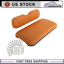 New Orange Golf Cart Front Seat Cushion Set For EZGO GOLF CART TXT picture