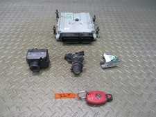 13-16 MERCEDES R231 SL550 278.927 ENGINE ECU ECM DME IGNITION LOCK KEY SET OEM picture