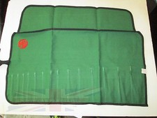 New 15 Pocket Canvas Tool Roll for MG Midget MGB MGC TD TF MGA With MG Logo picture