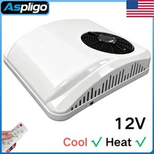 12V Electric Air Conditioner Cool&Heat All in one AC Unit for RV Boat Bus Truck picture
