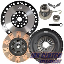 JDK DUAL FRICTION GRIP CLUTCH + FLYWHEEL KIT 2005-2010 MUSTANG GT BULLITT 4.6L picture