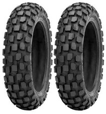 New 100/90-12 & 120/70-12 IRC GP22 Dual Sport Tire Set 17-23 Kawasaki Z125 Pro picture
