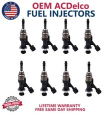 NEW OEM 8x ACDelco Fuel Injectors Fits For 2016 Chevrolet Tahoe 5.3L V8 picture