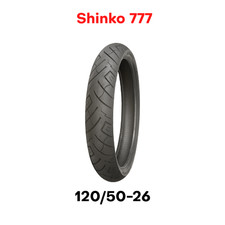 New Shinko SR 777 SR777 Motorcycle Tire  Front 120/50-26 120 50 26