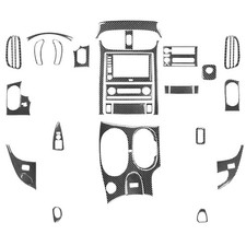 30Pcs Real Carbon Fiber Kits Full Interior Dash Trim For Corvette C6 Z06 05-2013 picture