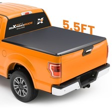 5.5ft Tri-Fold Truck Tonneau Bed Cover for Ford F150 2004-2014 Soft Dustproof picture