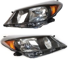 Front Headlights Headlamp For 2012 2013 2014 Toyota Yaris Left&Right Pair NEW picture