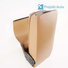 09-15 OEM BMW Rear Armrest Console Saddle Brown Nappa NAD5 7 Series F01 F02 F04 picture