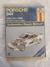 Haynes PORSCHE 944 Automotive Repair Manual 1983-1989 SOHC Engines 80035 (1027) picture