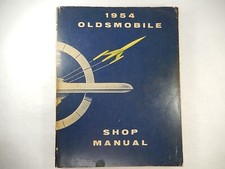 Shop Manual, 1954 Oldsmobile, OEM, Original Period picture