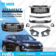 Fits 2019-2022 Chevy Blazer LT Front Complete Bumper Assembly W/ Grille Valance picture