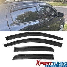 Fits 14-23 Mitsubishi Mirage Hatchback Window Visors Vent Rain Guard Acrylic picture