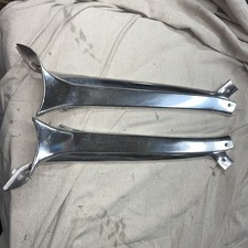 1963-64 Chevrolet Impala Interior A-Pillar Trim Molding, 2-Door Hardtop Pair picture
