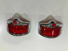 1950 1951 1952 Plymouth Special Deluxe Tail Light with lenses Pair. picture