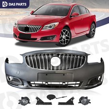 Fit 2014-2017 Buick Regal Complete Front Bumper Cover Grille Fog Light Assembly picture