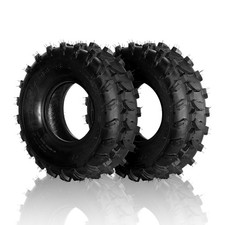 2pcs 19x7-8 ATV UTV Tires All Terrain 4PR 19x7x8 Tubeless Black Rubber picture