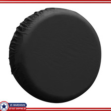 Universal 210D Polyester Spare Tire Cover, 16 Inch Wheel Diameter, Black picture