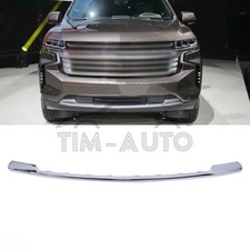 For 2021-2024 Chevrolet Suburban Tahoe Front Bumper Lower Chrome Molding Trim picture