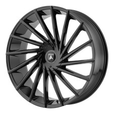 22x9 Asanti Black ABL-18 MATAR Gloss Black Wheel 6x135/6x5.5 (15mm) picture