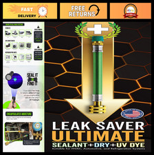 3-in-1 AC Refrigerant Leak Sealer with UV Dye & Moisture Remover - HVAC Up to 5 picture