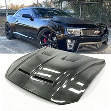 For 18-23 Ford Mustang Super Snake Style CARBON FIBER Front Hood Vent Cover picture