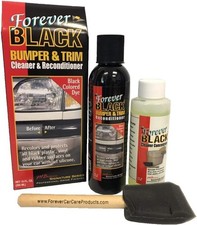 6 Oz Forever Black Bumper & Trim Kit - Environmentally Safe Black Dye & Cleaner picture