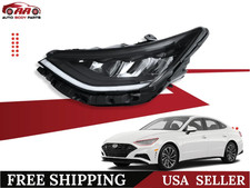 For 2020 2021 2022 2023 Hyundai Sonata LED Headlight Front Driver Left Side DRL picture
