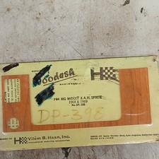 Woodash Vilem B. Haan Inc VINTAGE NOS 68 69 MG MIDGET AUSTIN SPRITE picture