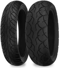 Shinko 110/90-13 & 130/70-13 SR567/SR568 Tire Set For 03-06 Suzuki Burgman 400 picture
