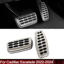 For 2022 2023 2024-26 Cadillac Escalade Sport Stainless Pedal Cover Kit 84712886 picture