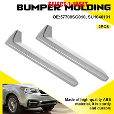 Fog Light Molding Trim Chrome For 2017-28 Subaru Forester Left Right Front 2-20X picture