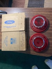 NOS PAIR OF REAR LAMP TAIL LIGHT LENS IN THE ORIGINAL BOXES - B6A-13450-A picture
