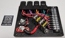 4 Circuit Relay & Fuse Panel | Universal EFI Wiring | Race Car | Made in USA picture
