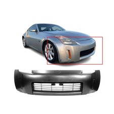 Bumper Cover for 2003 2004 2005 Nissan 350Z Front Primed picture
