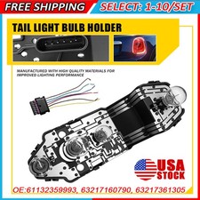 1-10x For Mini Cooper F55 F56 F57 L&R Tail Light Bulb Holder Socket Wire Harness picture