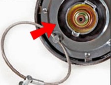 New 1965-1970 Mustang Fuel Gas Cap Gasket Seal - USA Made,  picture