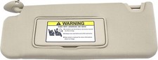NEW for 2009-2014 Acura TL Sun Visor Driver Side (tan) picture