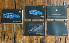 2019 Lamborghini Aventador SVJ OEM quick start warranty roadside books manuals picture