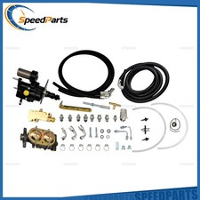 Universal Hydrobooster Hydraulic Power Brake Booster Master Disc Disc Hose Kit picture