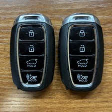 2 PK Hyundai Kona Key Fob 4B 95440-J9001 TQ8-FOB-4F19 Unlocked Refurbished Worn picture