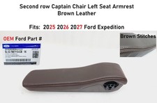 OEM 2025-2027 Ford Expedition Second row Left Seat Armrest Leather SL1Z7867113CB picture