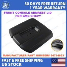 For 2019-2026 Chevy Silverado GMC Sierra Black Front Seat Armrest Lid 84714633 picture